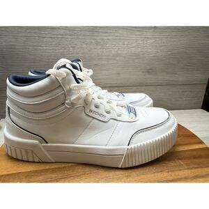 Skechers Jade High Reward White Womens Size 8 Court Classics Sneaker